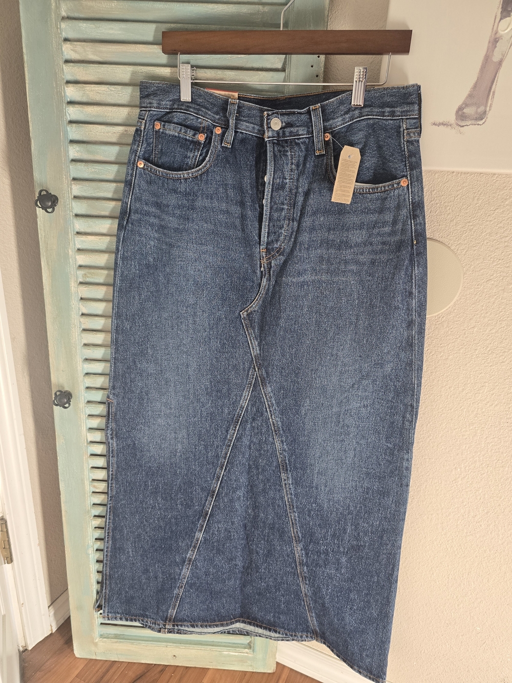 Levi's Blue Jean Skirt